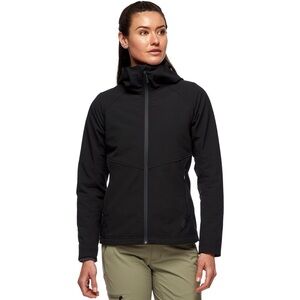 Black Diamond Women's Black Ski Softshell Jacket